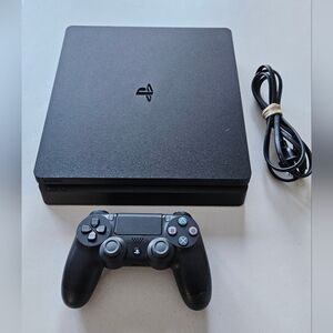 PS4 Sony PlayStation 4 Slim – 1TB – Model CUH-2215B – Console + Controller